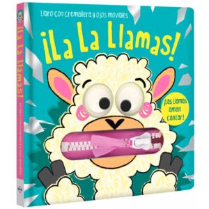 ¡La la Llamas! – Cremallera y Ojos Movibles