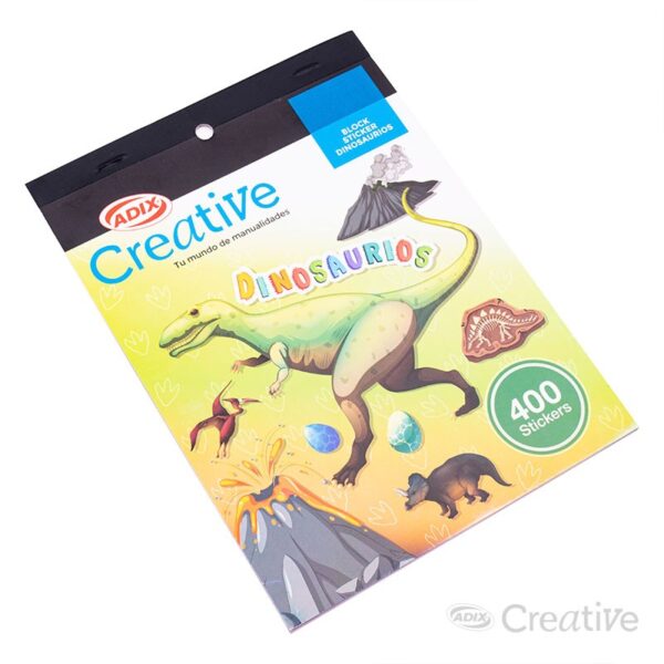 Block Sticker Dinosaurio Creative - Imagen 3
