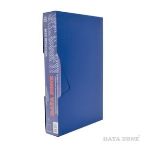 Carpeta Oficio 100 Fundas C/estuche Azul Datazone