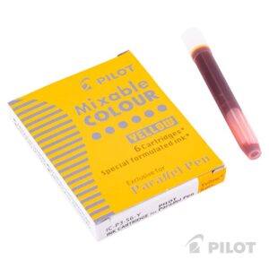 Cartucho Amarillo Para Lapicera Parallel Pilot