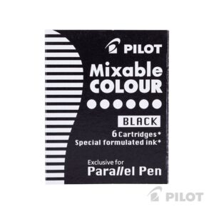 Cartucho Negro Para Lapicera Parallel Pilot