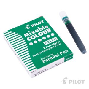 Cartucho Verde Para Lapicera Parallel Pilot
