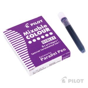 Cartucho Violeta Para Lapicera Parallel Pilot