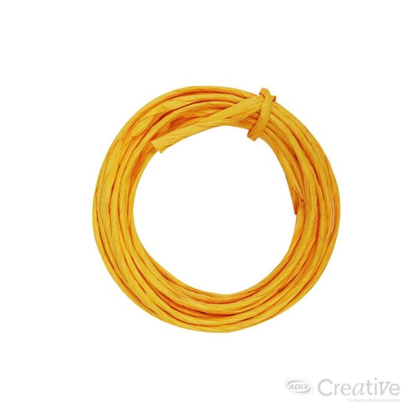 material didactico cordel de papel amarillo creative 1