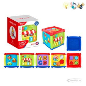 Cubo Interactivo C/ Luz Y Música Toys