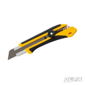 Cuchillo Extra Fuerte Antideslizante Seguro Manual 25 Mm Olfa