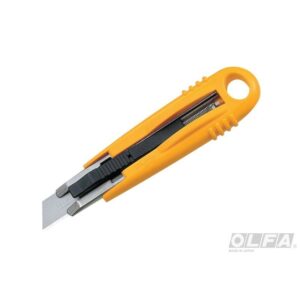 Cuchillo Industrial Con Seguro Automático Retráctil Olfa