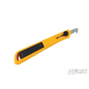 Cuchillo Pequeño Corta Acrílico Con Seguro Manual Olfa