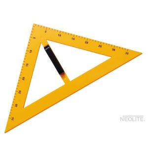 Escuadra Plástica Grande 45 X 40 Cms Neolite