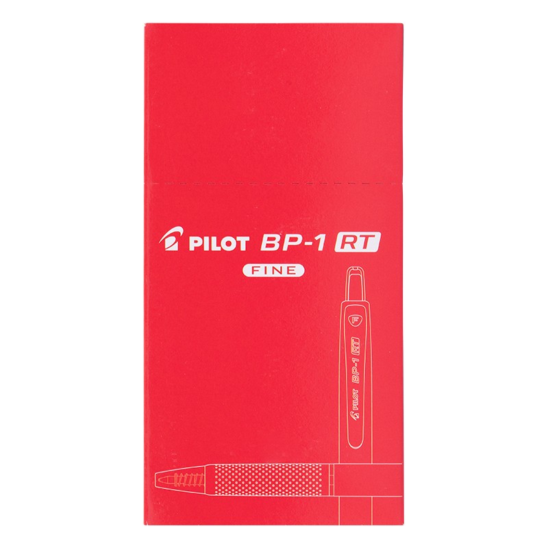 Lápices Pasta Bp1 0.7 Rojo 12 Ud