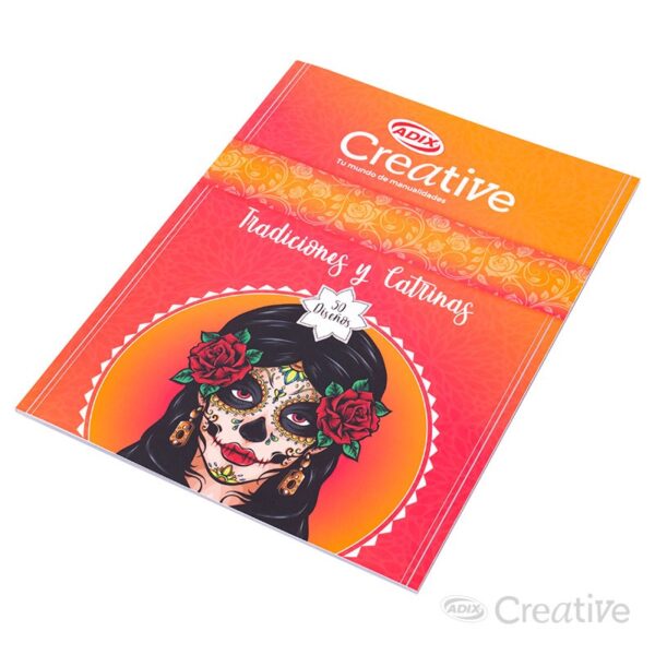 material didactico libro catrinas para colorear creative 1