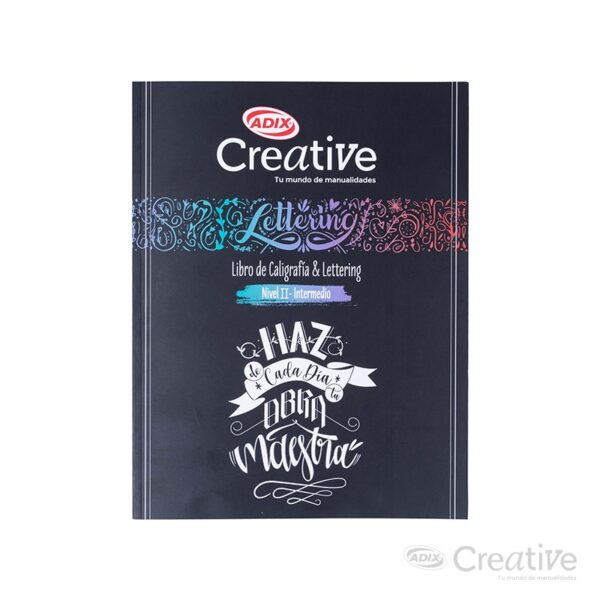 material didactico libro lettering nivel 2 creative