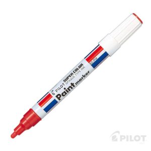 Marcador Óleo Paint Medio Rojo Pilot