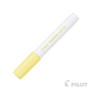 Marcador Pintor Extra Fino Amarillo Pastel Pilot