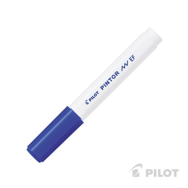 Marcador Pintor Extra Fino Azul