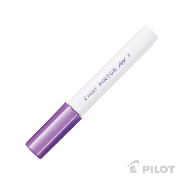 material didactico marcador pintor fino violeta metalico pilot