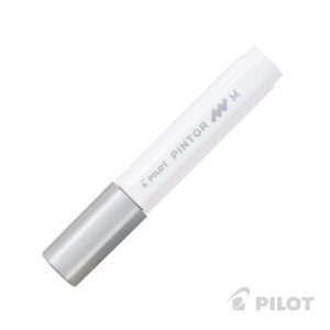 Marcador Pintor Medio Plateado Pilot