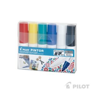 Pintor Set Colores Clásicos Punta Biselada Pilot