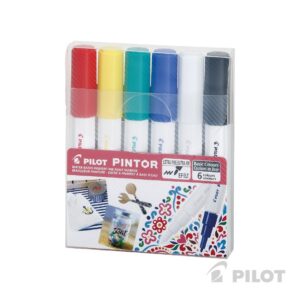 Pintor Set Colores Clásicos Punta Extra Fina Pilot