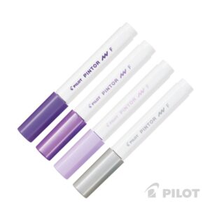 Pintor Set Colores Metalizados Punta Fina Pilot