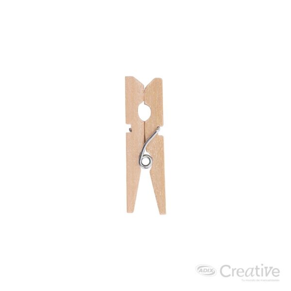 Pinza Madera Natural - Imagen 4