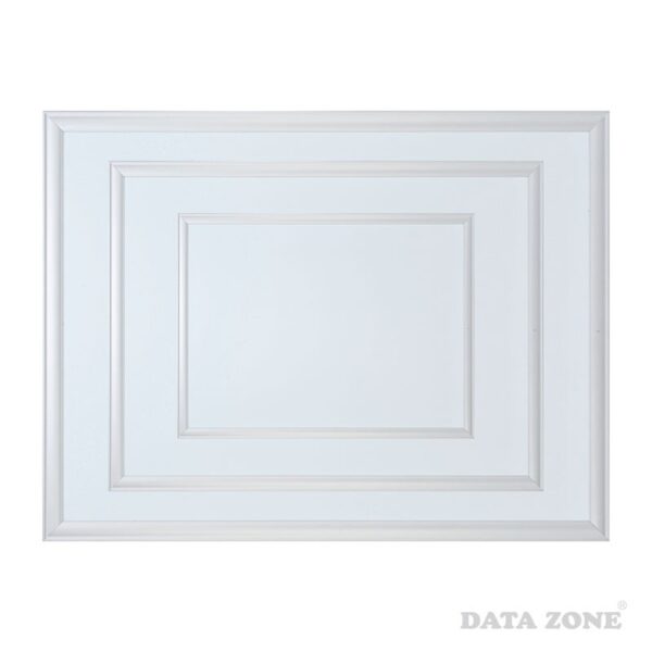 material didactico pizarra magnetica pared marco aluminio liso 30x45cm datazone 1