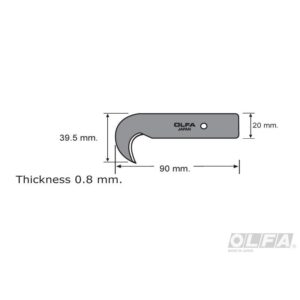 Repuesto Cuchilla Hok-1 Olfa