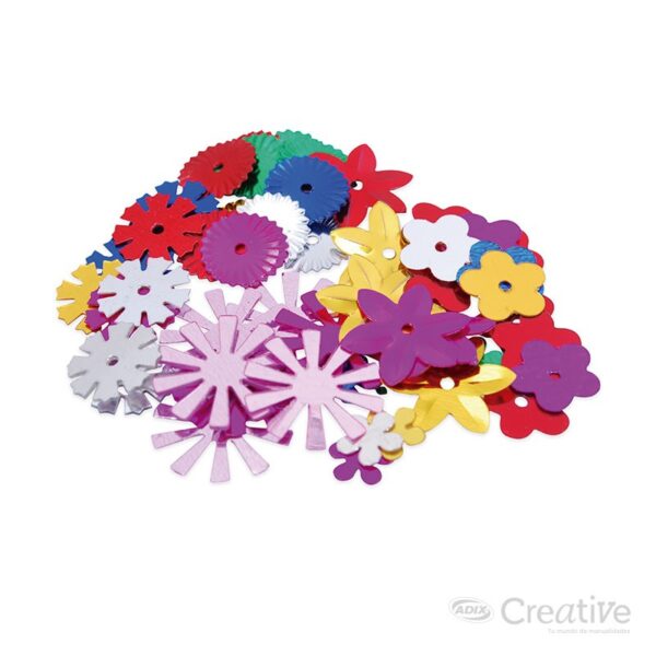 material didactico set confeti flor creative 1