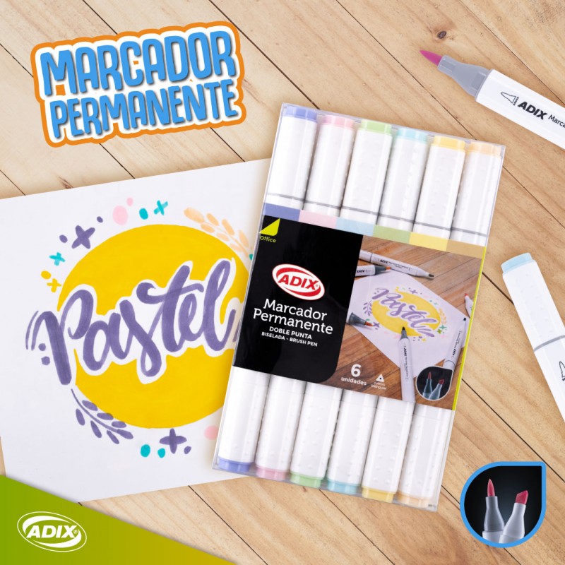 Set Marcadores Doble Punta - Imagen 7