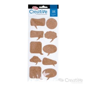 Sticker Globo Texto Corcho Creative