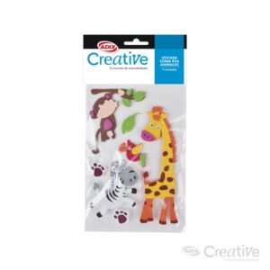 Sticker Goma Eva Animal Creative