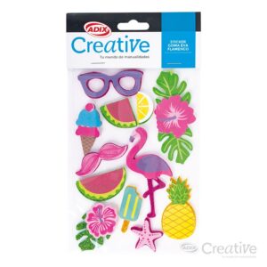 Stickers Goma Eva Flamenco Creative