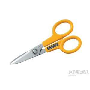 Tijeras Micro Dentadas De 127mm. Antideslizantes Olfa