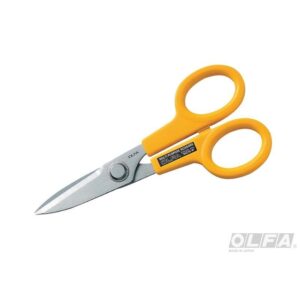 Tijeras Micro Dentadas De 173mm. Antideslizantes Olfa