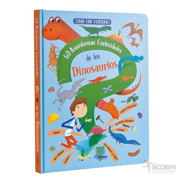 Curiosidades Dinosaurio Flip Flap Sicoben - Imagen 3