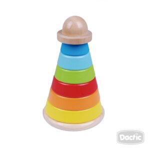 Encaje Argolla Madera Dactic