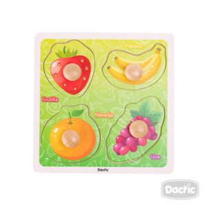 Encaje Pivote Fruta De Madera Dactic