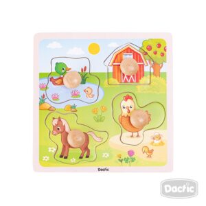 Encaje Pivote Granja De Madera Dactic