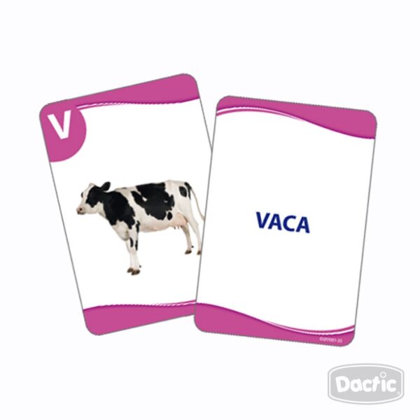 Láminas Abecedario Con Imágenes Dactic - Imagen 2