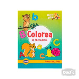 Libro Abecedario Para Colorear Dactic