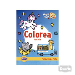 Libro Colorea Con Guía Dactic