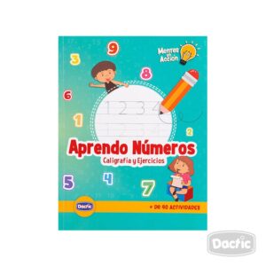 Libro Para Caligrafía De Números Dactic