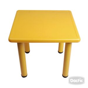 Mesa Cuadrada Amarilla Dactic