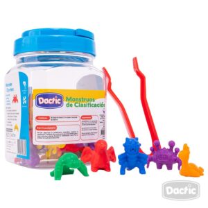 Monstruos Para Clasificar + Pinza Dactic