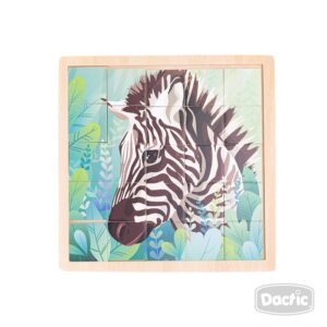 Puzzle Cebra Madera Dactic