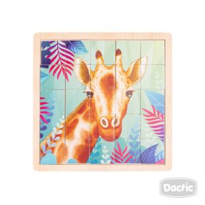 Puzzle Jirafa Madera Dactic