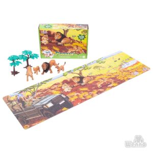 Puzzle León 108 Piezas + Figuras