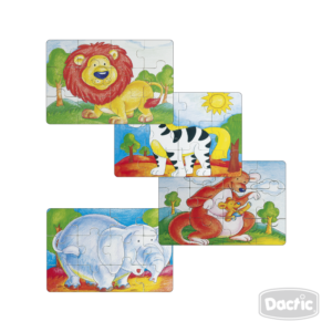 Rompecabezas De Animales Dactic