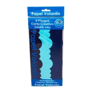 Papel Volantín Azul
