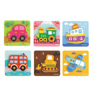 Set 6 Puzzles de Transporte